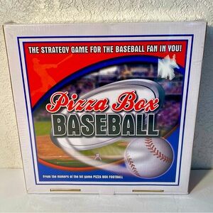 2007 On the Line PIZZA BOX BASEBALL Strategy Board Game New Sealed Box NIB